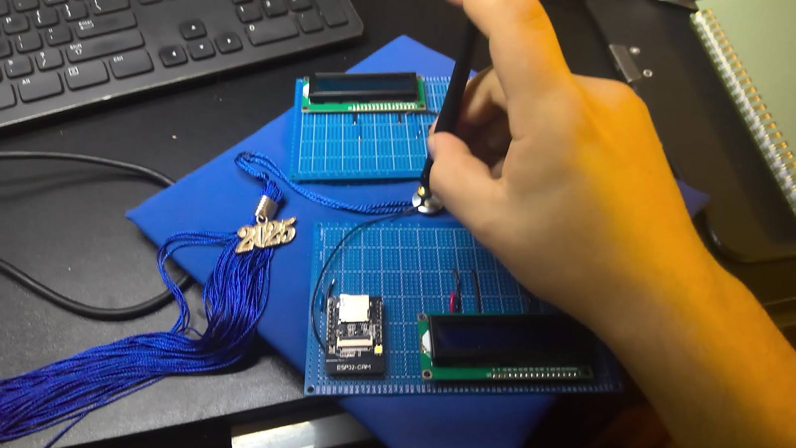 Hacker Graduation Cap